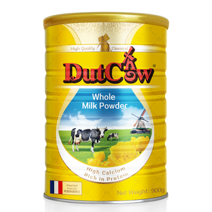 某猫 双11预售：DutchCow 荷兰乳牛 全脂奶粉 900g*2桶 69元包邮（需10元定金）