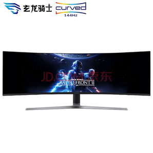 SAMSUNG 三星 C49HG90DMC 48.9英寸 VA电竞曲面显示器（3840×1080、QLED量子点、144Hz）