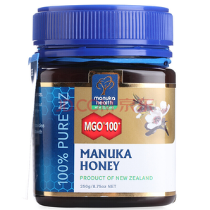  manuka health 蜜纽康 麦卢卡MGO100+蜂蜜 250g *3件177元（需用券，合59元/件）