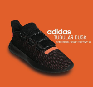 双11预售！ adidas Originals Tubular Dusk 男/女子休闲运动鞋