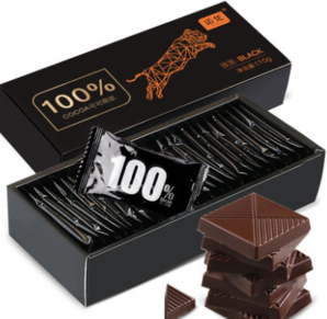 诺梵 纯可可脂黑巧克力 四种口味 11 0g 