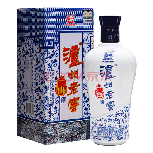 泸州老窖二曲青花瓷白酒42度500ml新老包装随机发货
