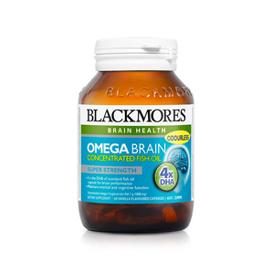 BLACKMORES 澳佳宝 4倍DHA无腥味深海鱼油 60粒/瓶