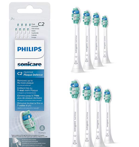 Philips飞利浦 Sonicare HX9028/12 牙菌斑防御牙刷头8支装     含税到手约271元