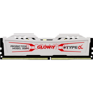 Gloway 光威 TYPE-α系列 DDR4 2666 8G 台式机电脑内存条 天使白散热片
