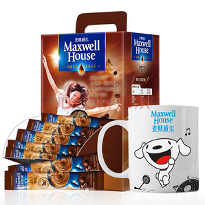 麦斯威尔特浓速溶咖啡100条盒装 （1.3KG/盒）（新老包装交替发货）79.9元