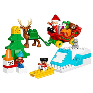 LEGO乐高 Duplo 系列 10837圣诞老人的寒假