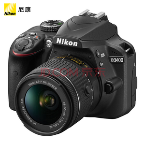 Nikon 尼康 D3400（DX 18-55mm f/3.5-5.6G VR）单反相机套机2799元