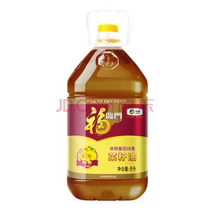 福临门 纯香菜籽油 5L（精炼3级）53.9元