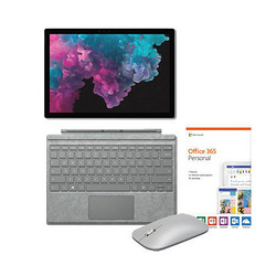 Microsoft 微软 Surface Pro 6 12.3英寸平板电脑 （i5、8GB、128GB）键盘套装 + Surface 鼠标 + Office365 一年订阅
