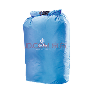 Deuter多特 Light Drypack卷口式防水收纳袋15L 户外旅游 蓝色/39272