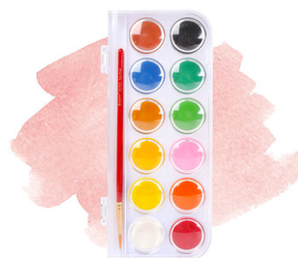 Artooo 爱涂图 固体水彩颜料 12色盒装 6.8元包邮（需用券）