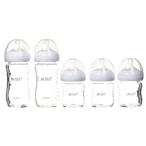 PhilipsAvent天然玻璃奶瓶婴儿礼品套装