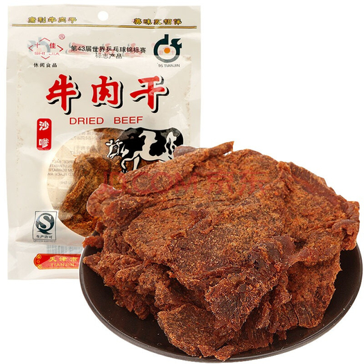 沙嗲牛肉干图片