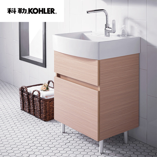 kohler科勒玲納系列75836tb08浴室櫃套裝櫃體臺盆057m17284元包郵雙重