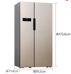 西门子（SIEMENS）KA92NV03TI610升变频风冷无霜独立双循环LED显示对开门冰箱