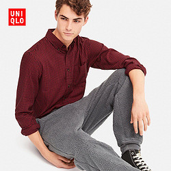 双12预告： UNIQLO 优衣库 408804 男士摇粒绒松紧长裤 79元