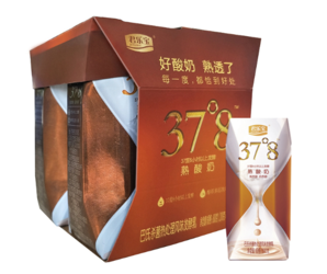 限上海： JUNLEBAO 君乐宝 37°8熟酸奶 原味酸奶 200g*4盒装