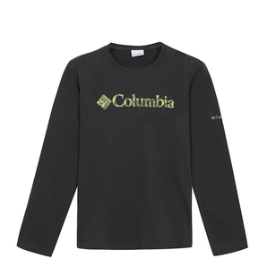 Columbia 哥伦比亚 男款经典Logo圆领速干长袖T恤 PM3652