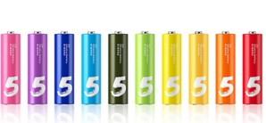 小米（MI）5号电池 彩虹电池碱性 5号（10粒装）