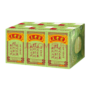 王老吉 凉茶 茶叶饮料 绿盒装 250ml*6盒/组 整箱水饮 中华老字号9.8元