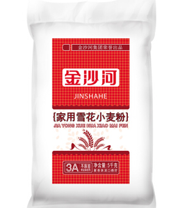 金沙河面粉雪花小麦粉  5kg