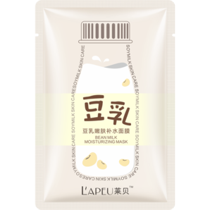 Lapeu/莱贝 豆乳嫩肤补水面膜 10片 