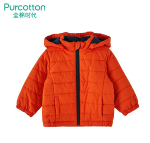 12日0点、双12预告： PurCotton 全棉时代 男女童梭织外套 189.54元包邮（前1小时）