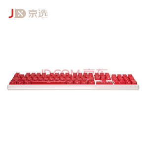 dostyle 东格 MK60 104键机械键盘 红轴 红色