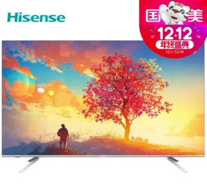 海信(Hisense)HZ55E5A55英寸超高清4K平板电视HDRUnibody一体超薄AI人工智能电视