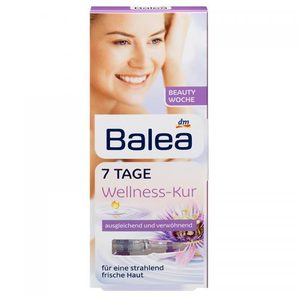 德国直邮 Balea 芭乐雅 7天焕肤平衡舒缓精华安瓶 紫色 7*1ml 新包装