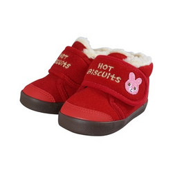 双12预告： MIKIHOUSE HOT BISCUITS 婴幼儿加绒棉鞋