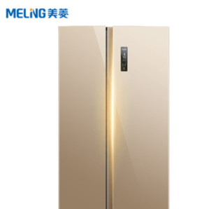双十二预售！MELING/美菱BCD-563Plus双开门对开门电冰箱家用智能变频风冷冰箱
