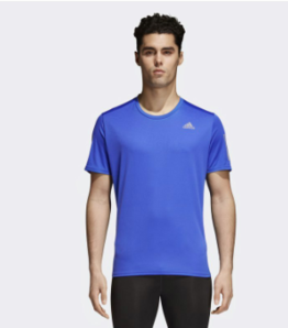 双12预告！adidas 阿迪达斯 DM2810 男式 跑步短袖T恤 *2件 109元（合54.5元/件）