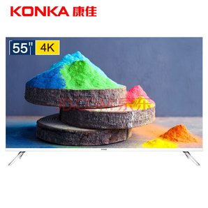 康佳（KONKA）B55U 55英寸4K超高清31核金属边框HDR智能液晶平板电视 1899元
