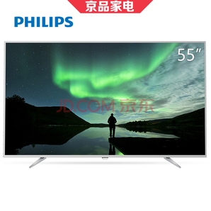 PHILIPS 飞利浦 55PUF6693/T3 55英寸 4K液晶电视2589元