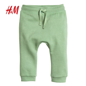 双12预告： H&M HM0404864 婴儿舒适松紧带长裤 20元包邮