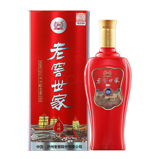 泸州老窖世家淡雅 52度475ml,售价230元一瓶,现可在价格下方领取201元