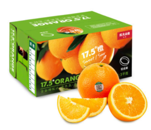 预告： 农夫山泉 17.5°橙(铂金果) 3kg 99元，可低至39.28元