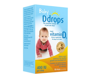 Ddrops 婴儿维生素D3滴剂 90滴