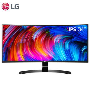 LG 34UC88 34英寸2K IPS曲面显示器（3440×1440、sRGB99%） 3749元包邮（可低至3649元）