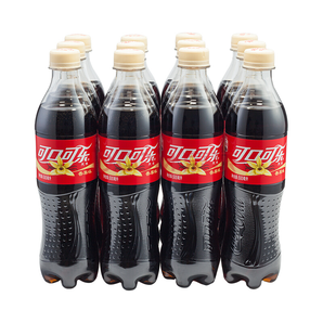 可口可乐 Coca-Cola 香草味 碳酸饮料 500ml*12瓶