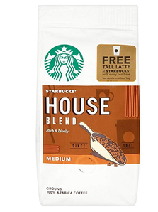 中亚Prime会员！ STARBUCKS 星巴克 house blend 咖啡粉 200g 6袋装 到手约￥175.42