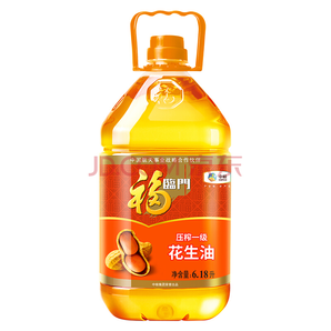 福临门 家香味 压榨一级花生油 6.18L