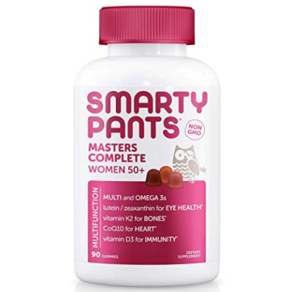 SmartyPants  50+女性多种复合维生素 +lutein+ CQ10+ 鱼油 营养素软糖，120颗