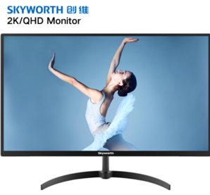 Skyworth 创维 FQ27ANK 27英寸显示器（2K、ADS-IPS、178°、99%SRGB）1099元