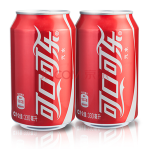  可口可乐 Coca-Cola 汽水 碳酸饮料 330ml*6罐 