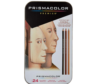 中亚Prime会员！ PRISMACOLOR Premier 肖像套装 软芯彩色铅笔 24色  79.22元含税直邮