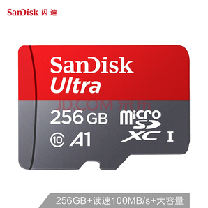 SanDisk 闪迪 A1 至尊高速移动 MicroSDXC卡 256G299元
