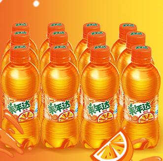 mirinda 美年達 橙味碳酸汽水飲料 330ml*12